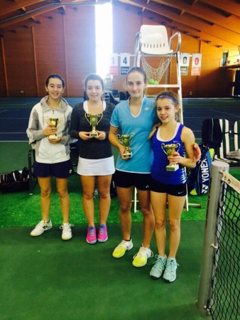 La coppia La Rocca-Pigato e le due finaliste Maja Cwalinska e Karolina Jaskiewicz