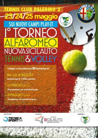 locandina volley calcio