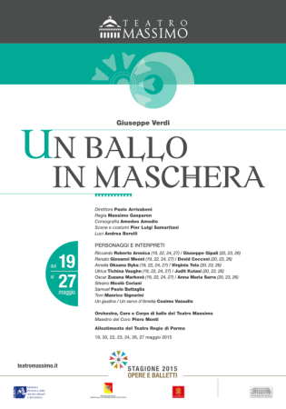 locandina un ballo in maschera